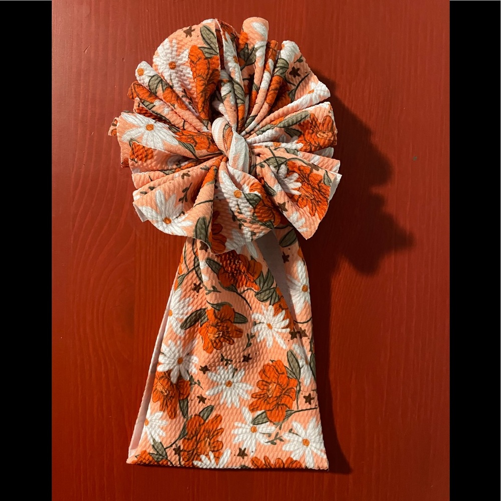 Floral Boutique Handmade Toddler Headwrap